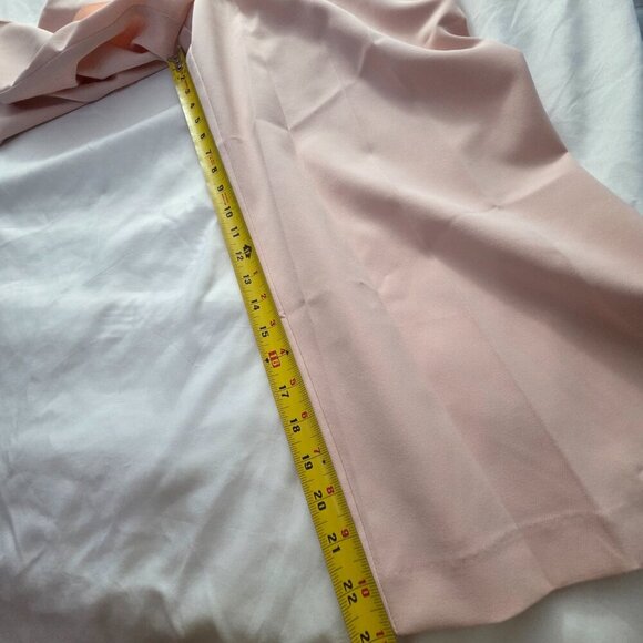 Melanie Lyne Pull-On Wide Leg Culottes | Pink Stretch Trousers | Size 12 - Picture 7 of 9
